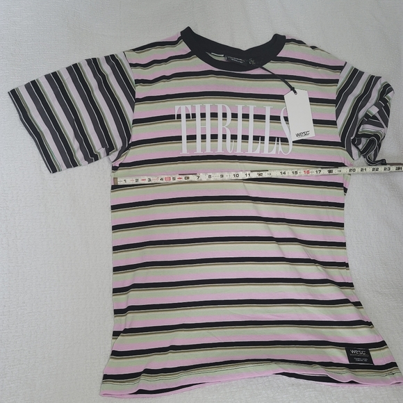 T-shirt /  Unisex / striped / flawless - Picture 3 of 4